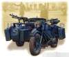 184/3528 German MotorcycleWWII