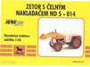 45/7228 ZETOR+čelnýNakladačSTA