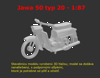 Jawa 50 typ 20 * 3D STAVEBNICA