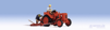 54/16756 Traktor*bočná kosačka