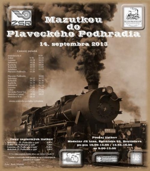 14.9.2013 - Mazutkou do Plaveckho Podhradia