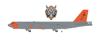 B-52H USAF 49th TES Orange